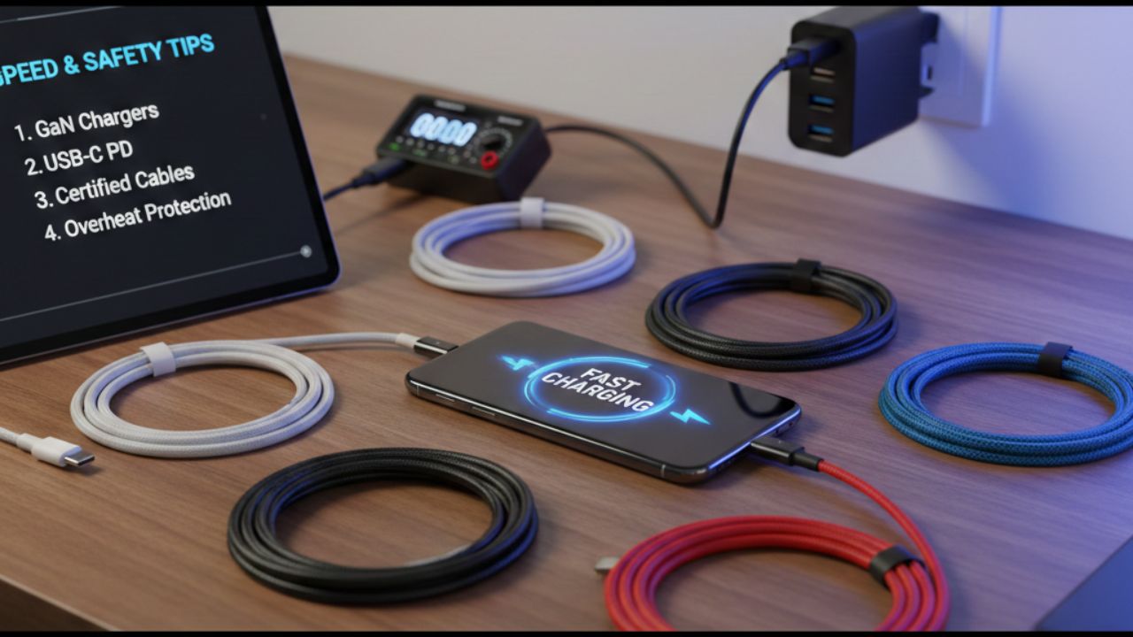 Fast Charging Cable Buying Guide Speed Safety Tips