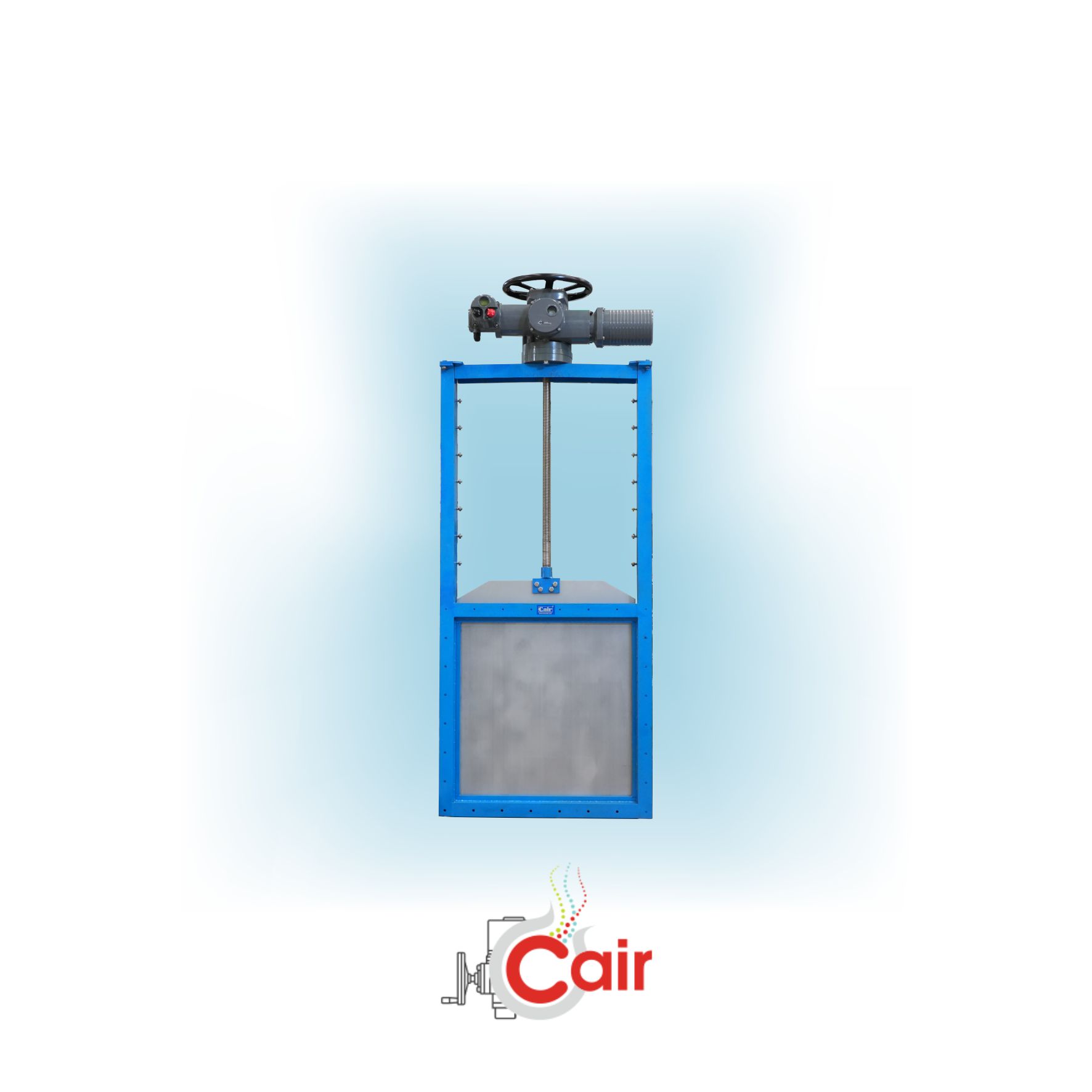 slide-gate-valve-with-electrical-actuator