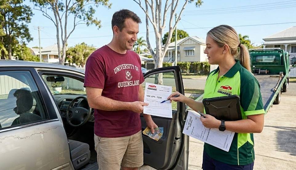 A Step-by-Step Guide to Getting a Valid Receipt for Your Scrap Car Sale in Brisbane