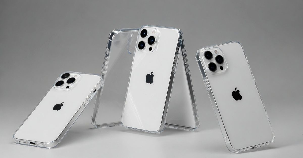 anti yellow clear case