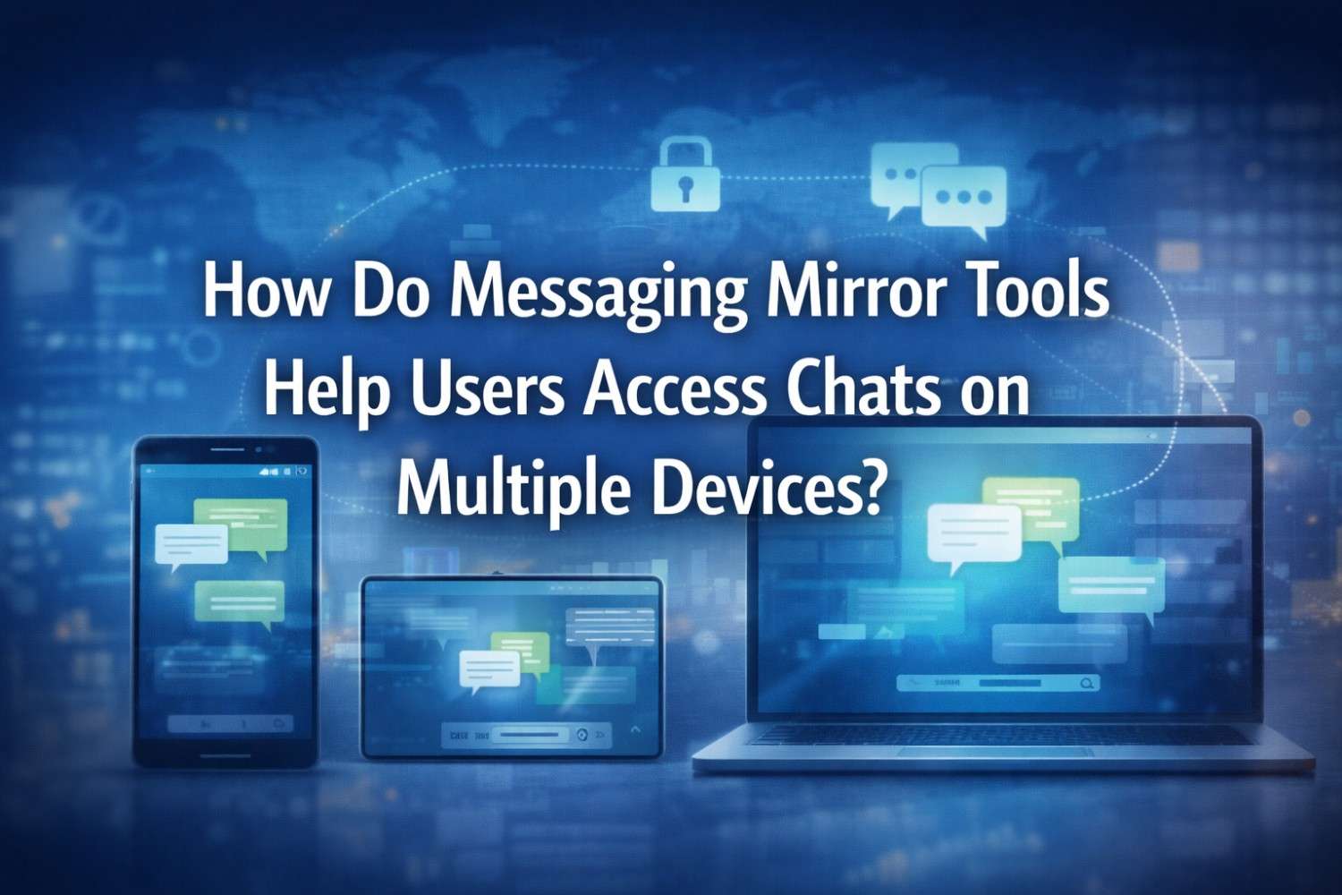 Chats synced across devices