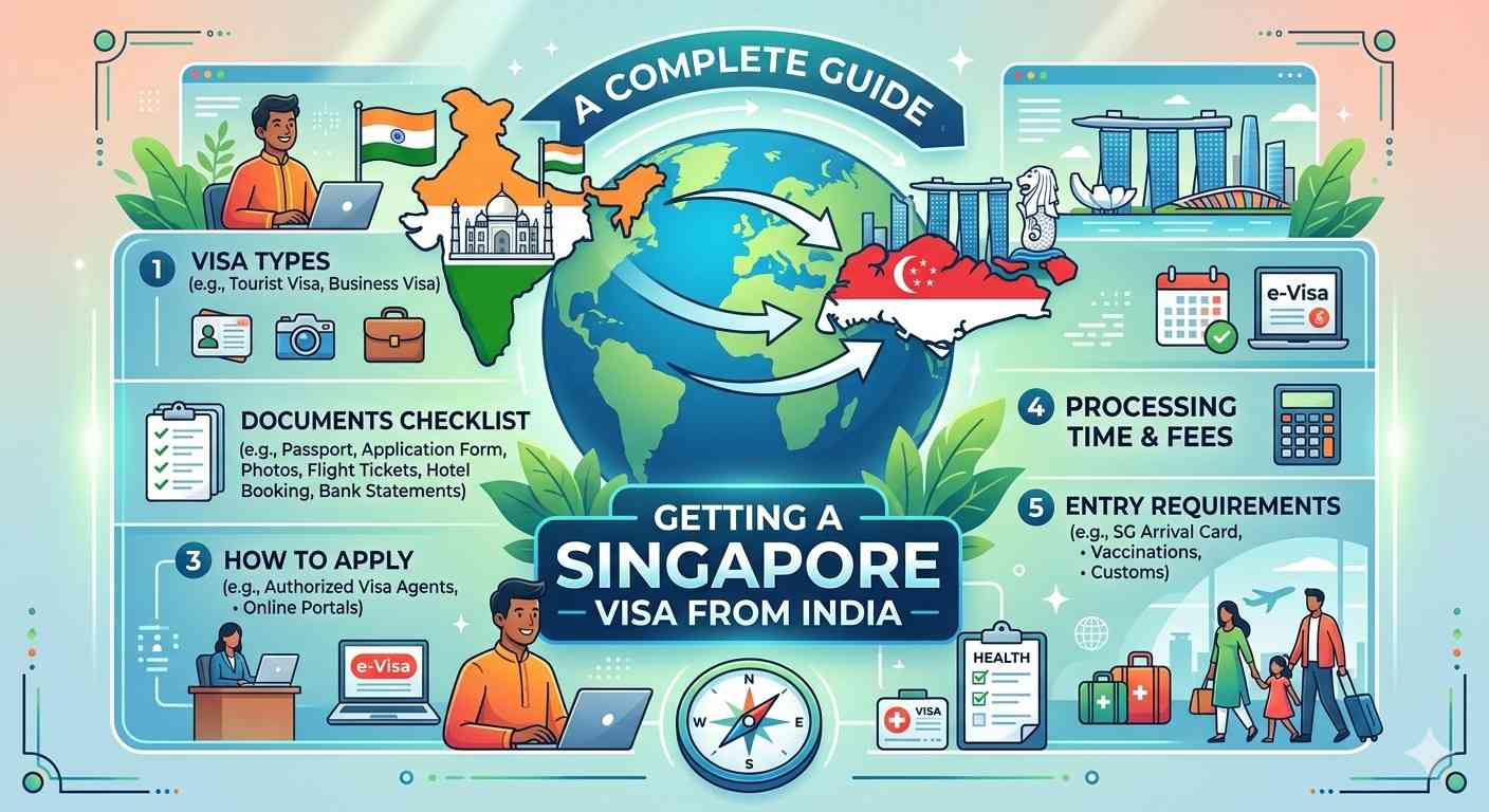apply for singapore visa online from india