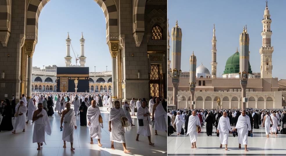 Makkah , Madinah