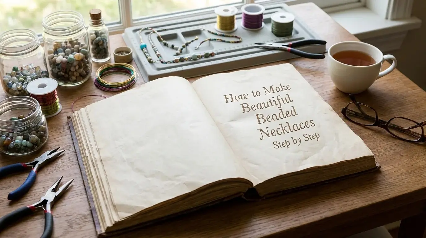 How to Make Beautiful Beaded Necklaces Step by Step