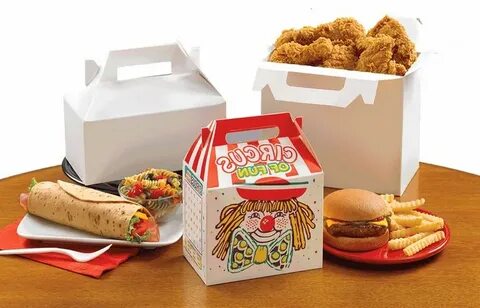 fast food boxes